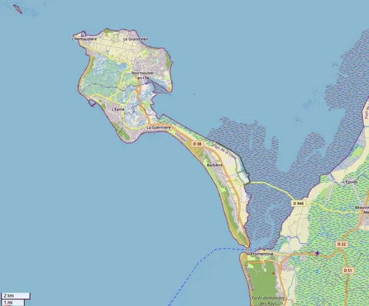 HJ-Carte Noirmoutier